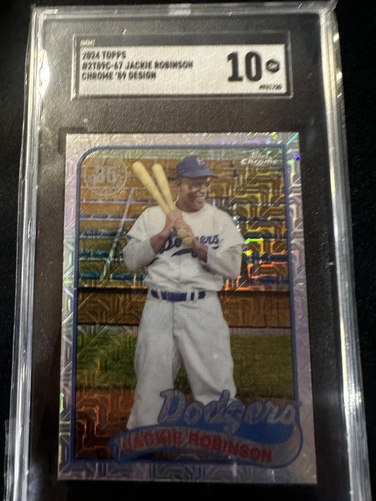 #2T89C-67 Jackie Robinson 2024 Topps 10 1989 Topps Baseball 35th Anniversary
