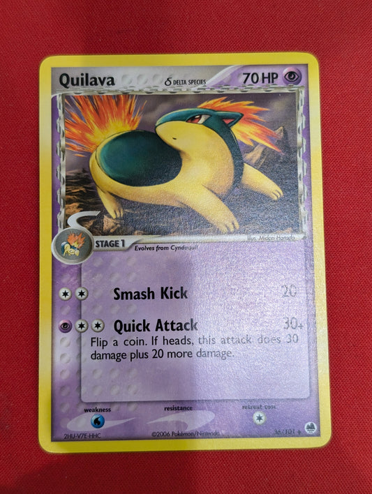 #36/101 Quilava (Delta Species) Dragon Frontiers