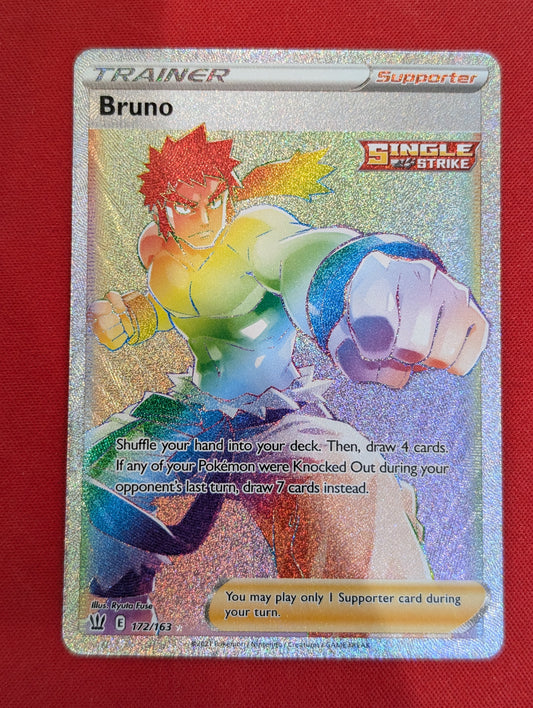 #172/163 Bruno (Secret) SWSH05: Battle Styles