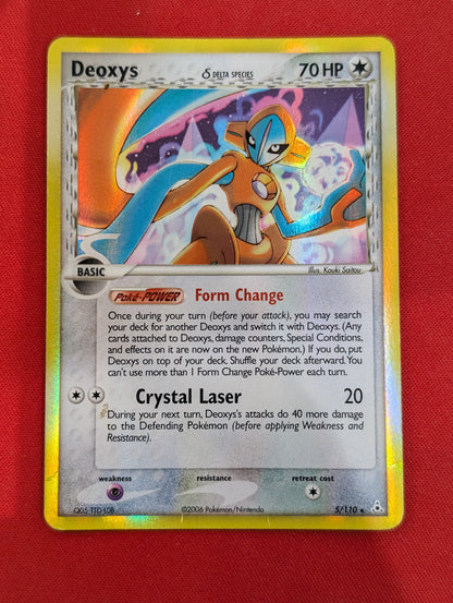 #5/110 Deoxys (Delta Species - Normal Forme) Holon Phantoms