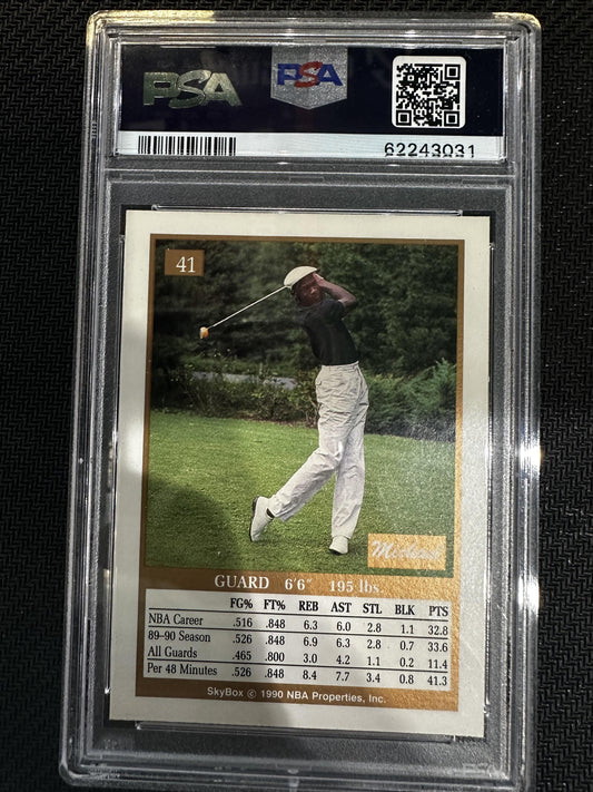 #41 Michael Jordan 1990 Skybox 8 Atlanta Braves NM-MT sports
