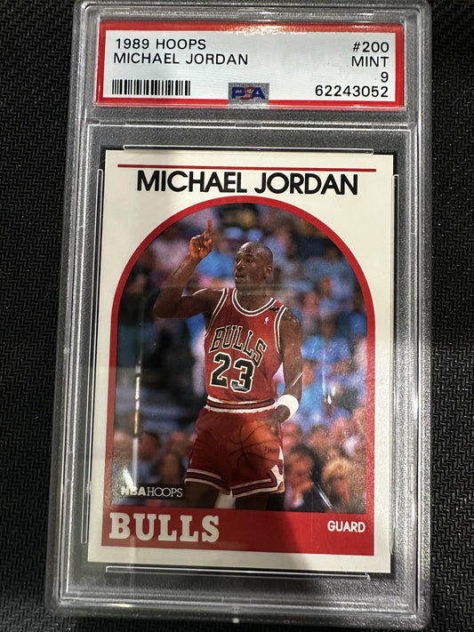 #200 Michael Jordan 1989-90 Hoops Chicago Bulls