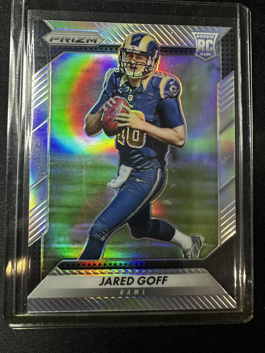#208 Jared Goff 2016 Panini Prizm Los Angeles Rams sports Prizm
