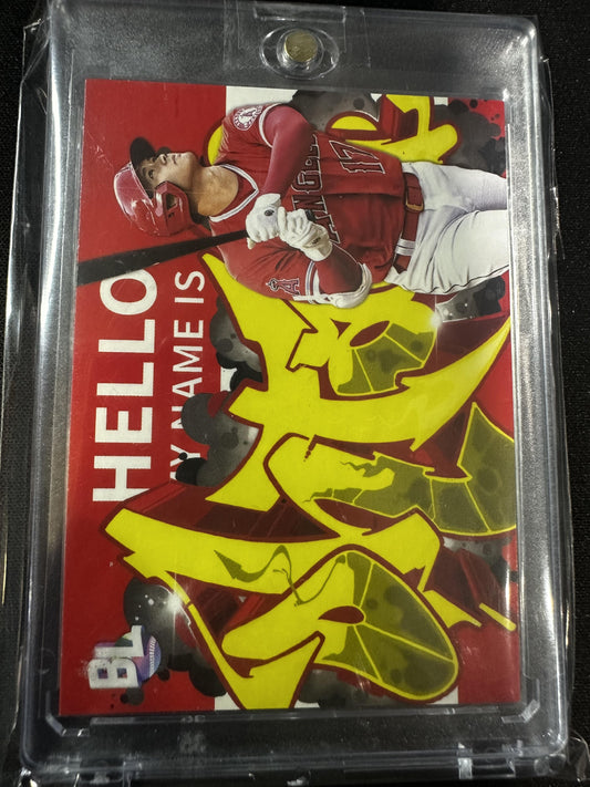 #RC-3 Shohei Ohtani 2023 Topps Big League Angels Roll Call Wildstyle Edition