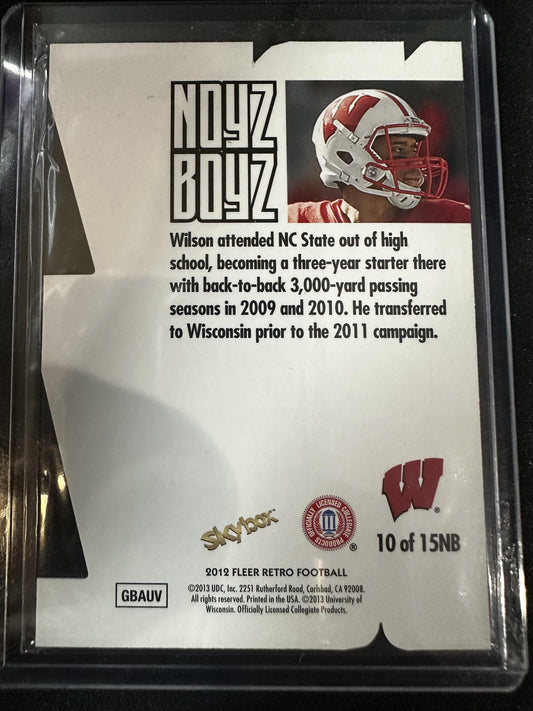 #10NB Russell Wilson 2012 Fleer Retro UltraThunder Noyz Boyz
