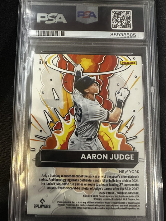 #BS-6 Aaron Judge 2022 Donruss New York Yankees sports Bomb Squad Diamond
