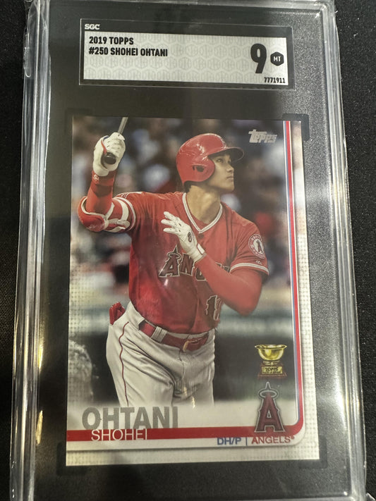 #100 Shohei Ohtani 2019 Topps Opening Day Los Angeles Angels sports