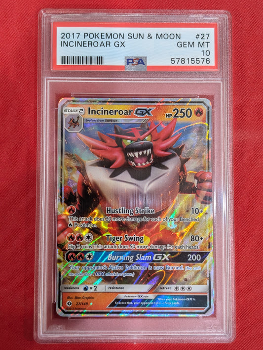#07/62 Hitmonlee (7) Fossil Holo Rare 5 EX tcg PSA 10