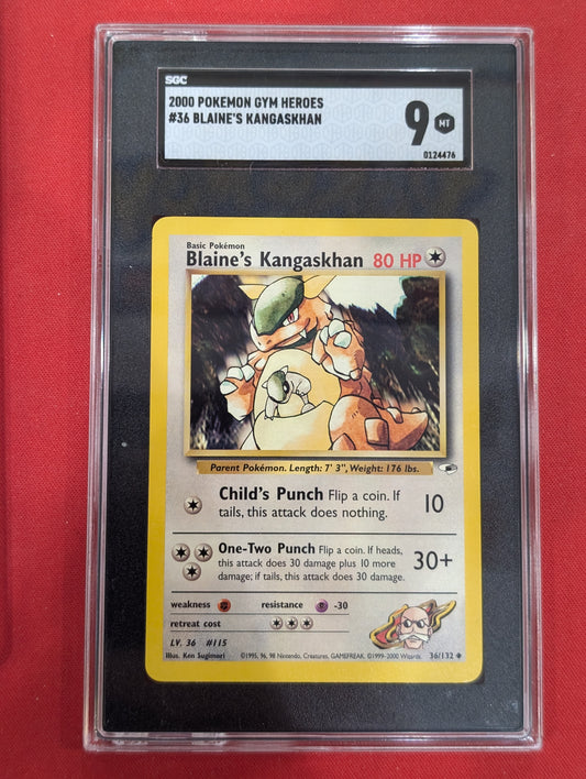 #036/132 Blaine's Kangaskhan Gym Heroes SGC 9