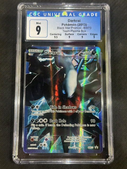 #BW73 Darkrai (Team Plasma) Black and White Promos MT CGC 9