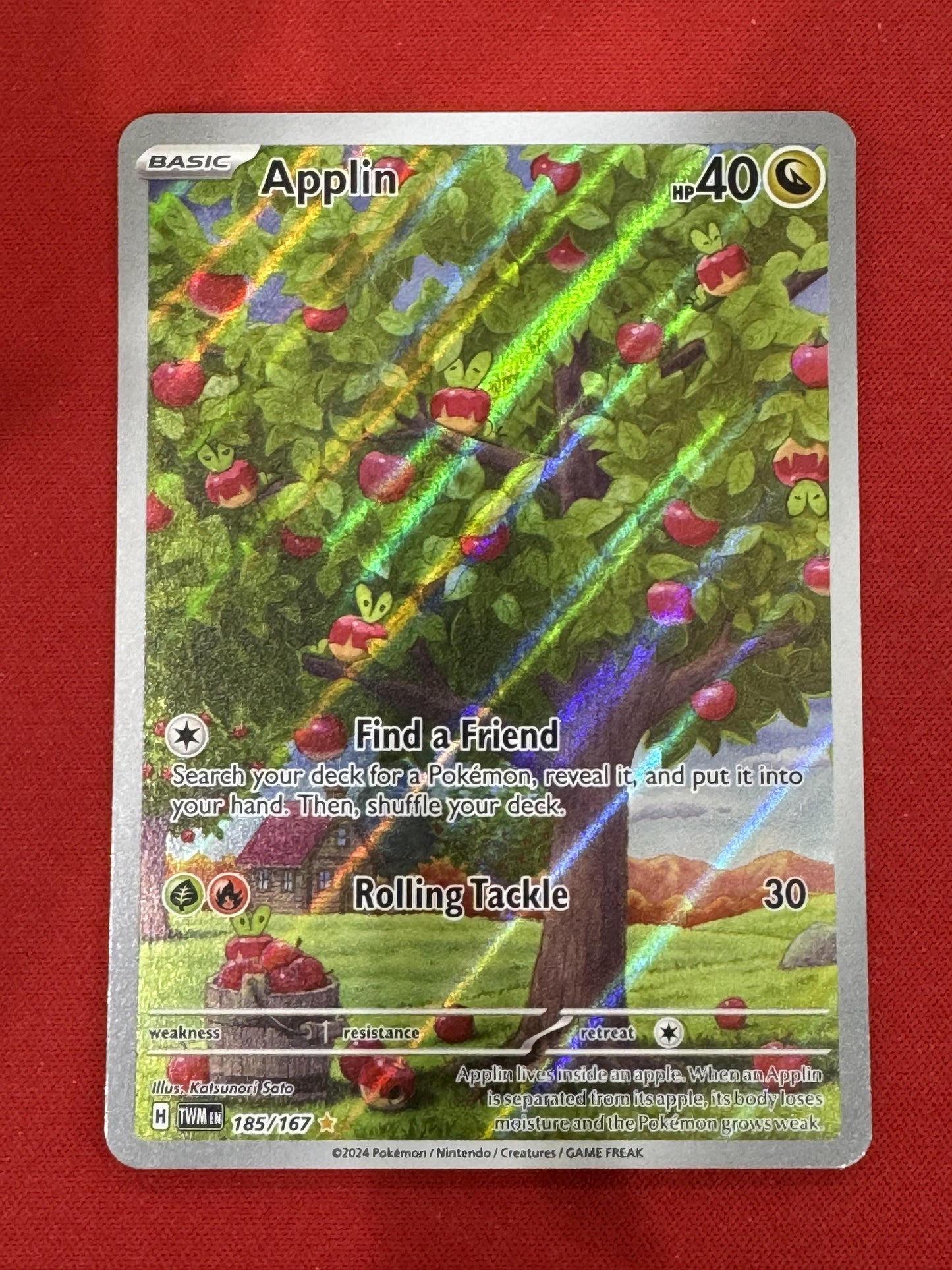 #185/167 Applin SV06: Twilight Masquerade