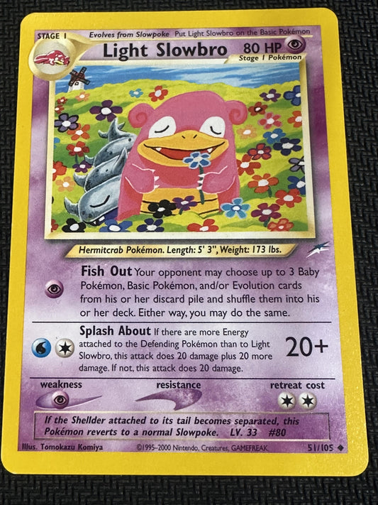 #051/105 Light Slowbro Neo Destiny