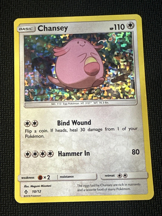 #010/012 Chansey - 10/12 McDonald's Promos 2018