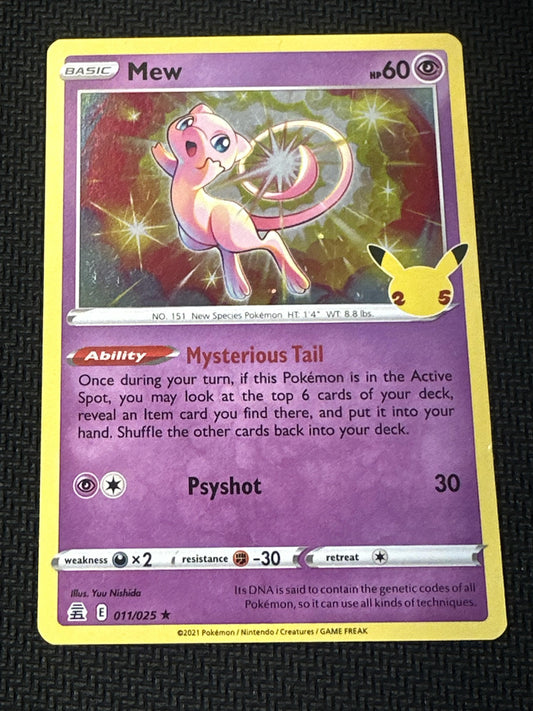 #011/025 Mew Celebrations