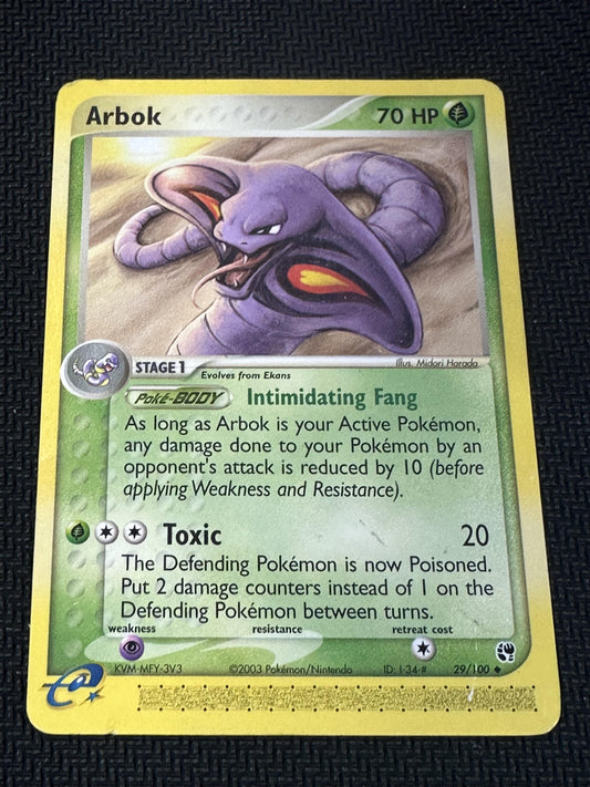 #29/100 Arbok Sandstorm