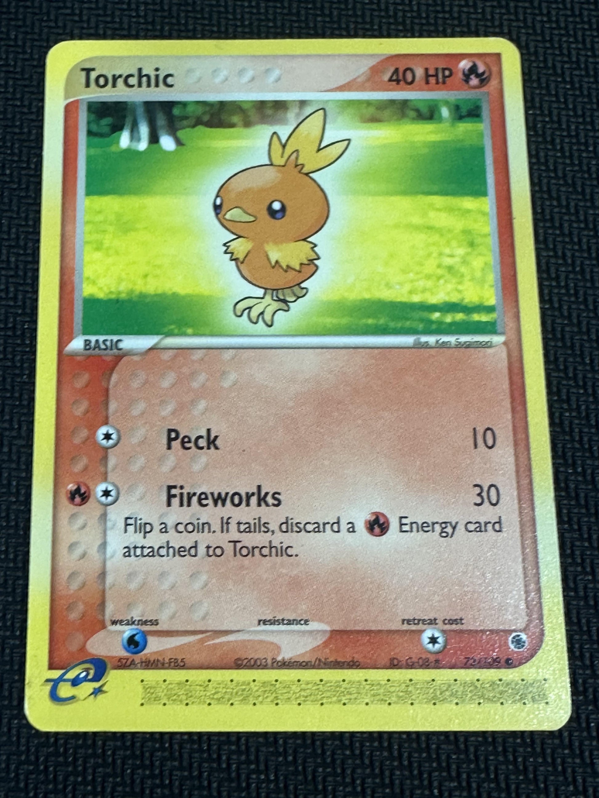 #73/109 Torchic Ruby and Sapphire