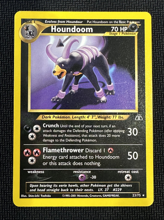 #23/75 Houndoom (23) Neo Discovery