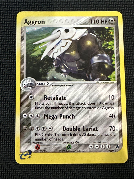 #1/109 Aggron Ruby and Sapphire