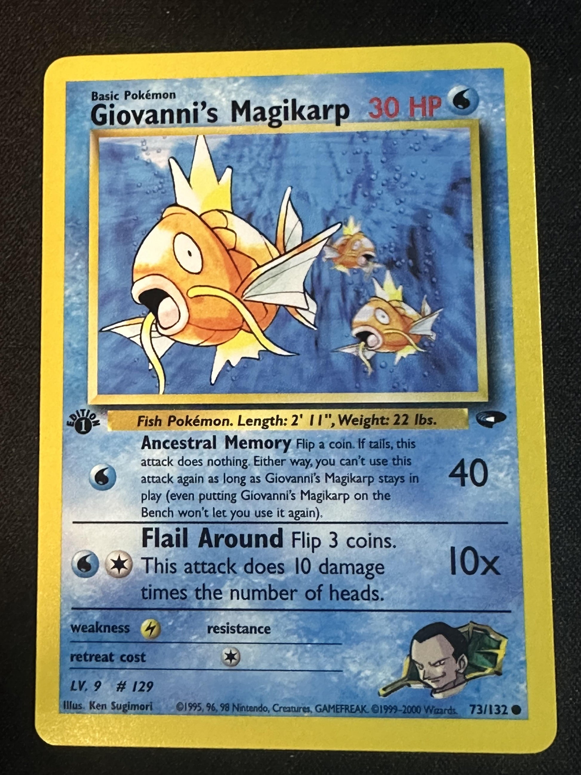 #073/132 Giovanni's Magikarp Gym Challenge