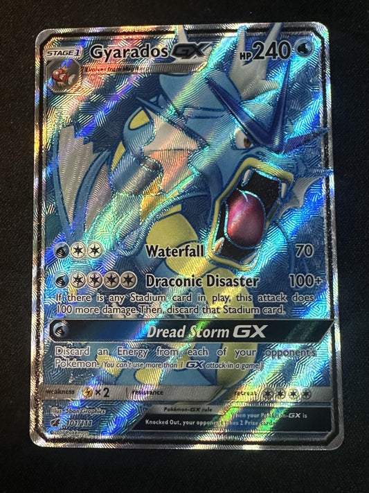 #101/111 Gyarados GX (Full Art) SM - Crimson Invasion