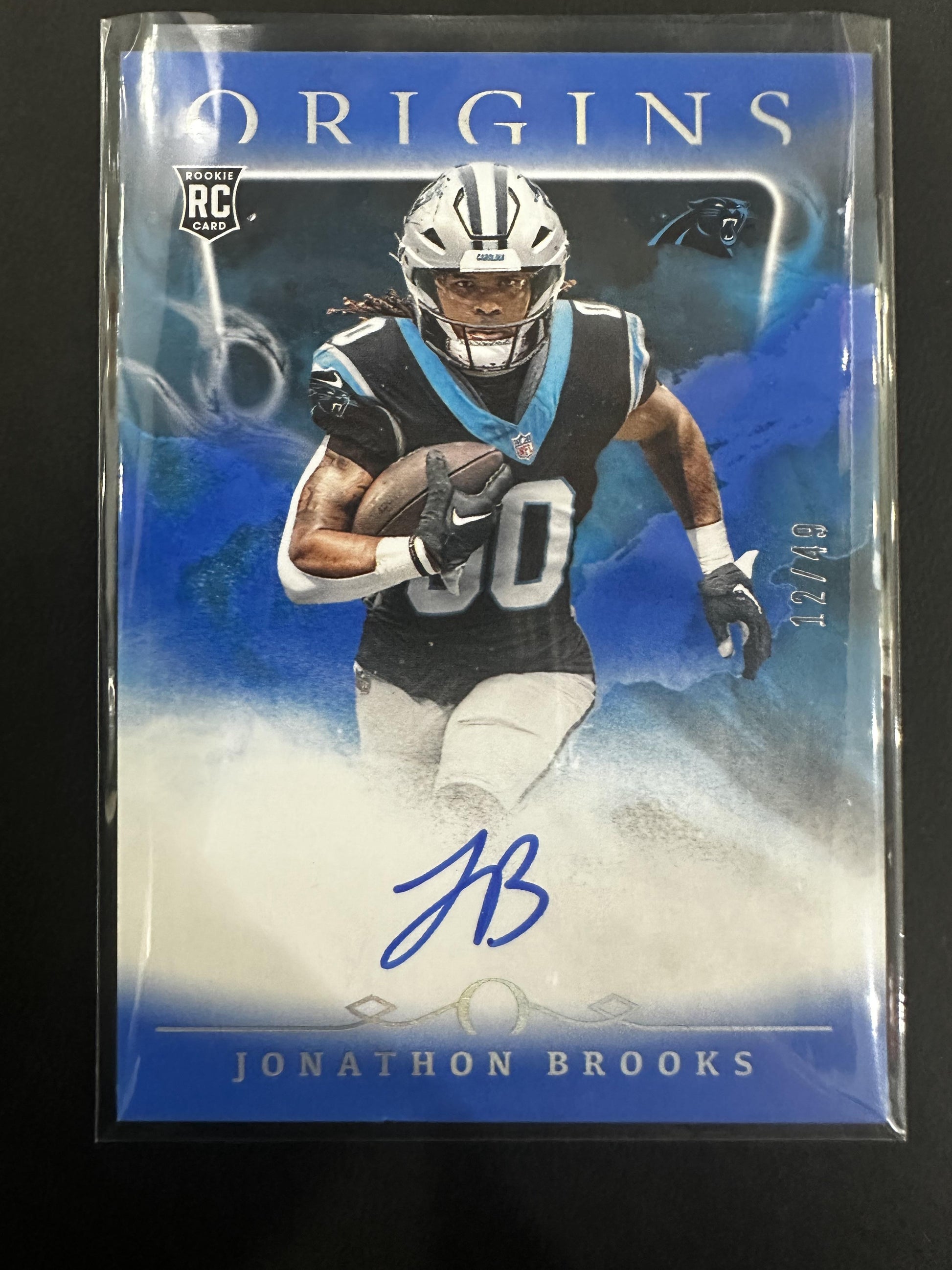 #RAU-JBR Jonathon Brooks 2024 Origins Blue Autographs /49