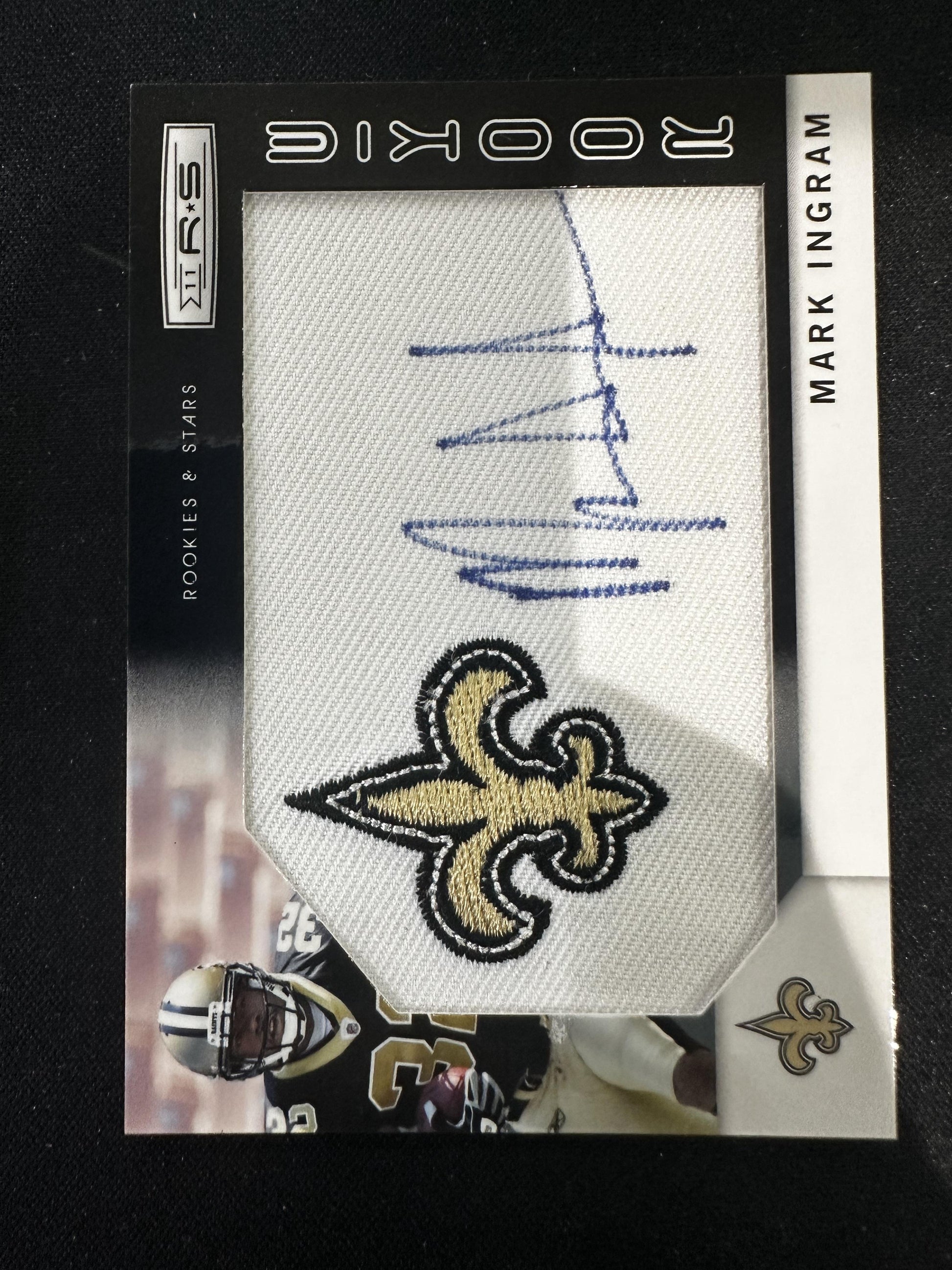 #259 Mark Ingram 2011 Panini Rookies & Stars Rookie Auto /299 New Orleans Saints