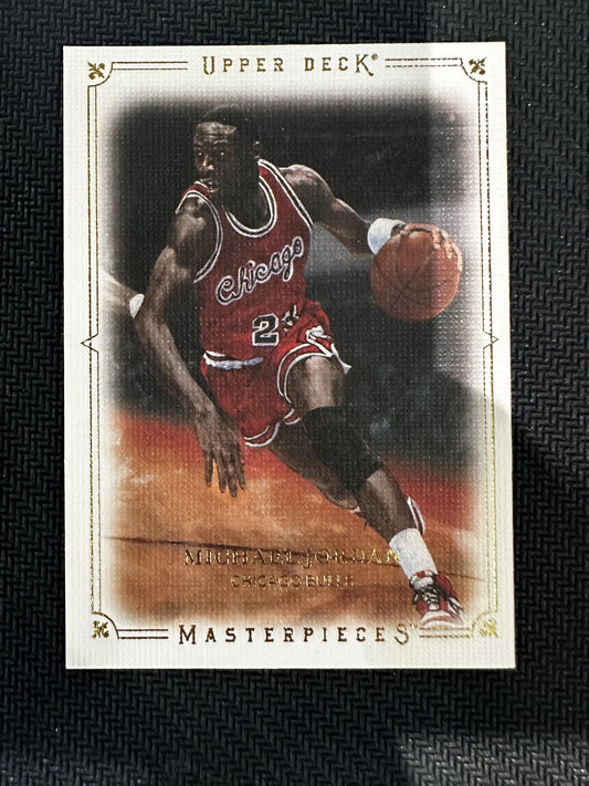 #MA-MJ Michael Jordan 2009-10 Upper Deck Chicago Bulls sports Masterpieces