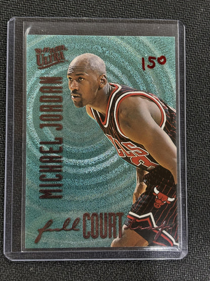 #1 Michael Jordan 1996-97 Ultra Chicago Bulls sports Full Court Trap