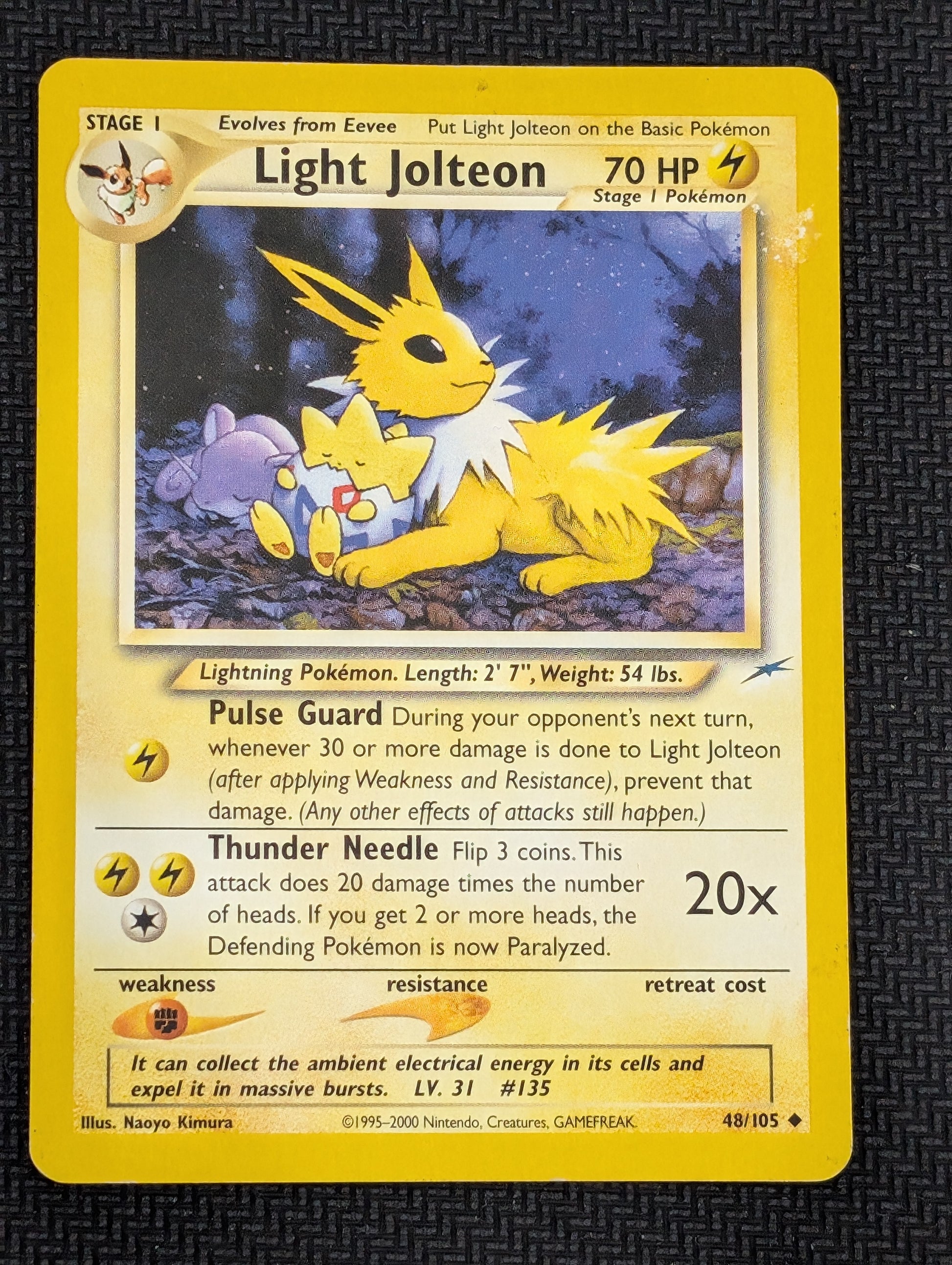 #048/105 Light Jolteon Neo Destiny