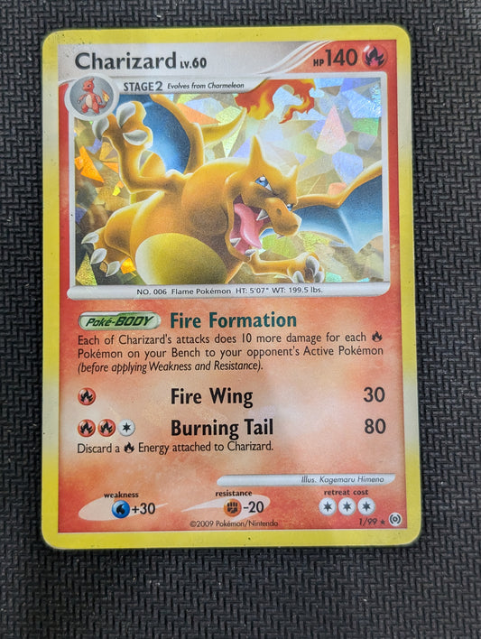 #001/099 Charizard - 1/99 (Cracked Ice Holo) Miscellaneous Cards & Products