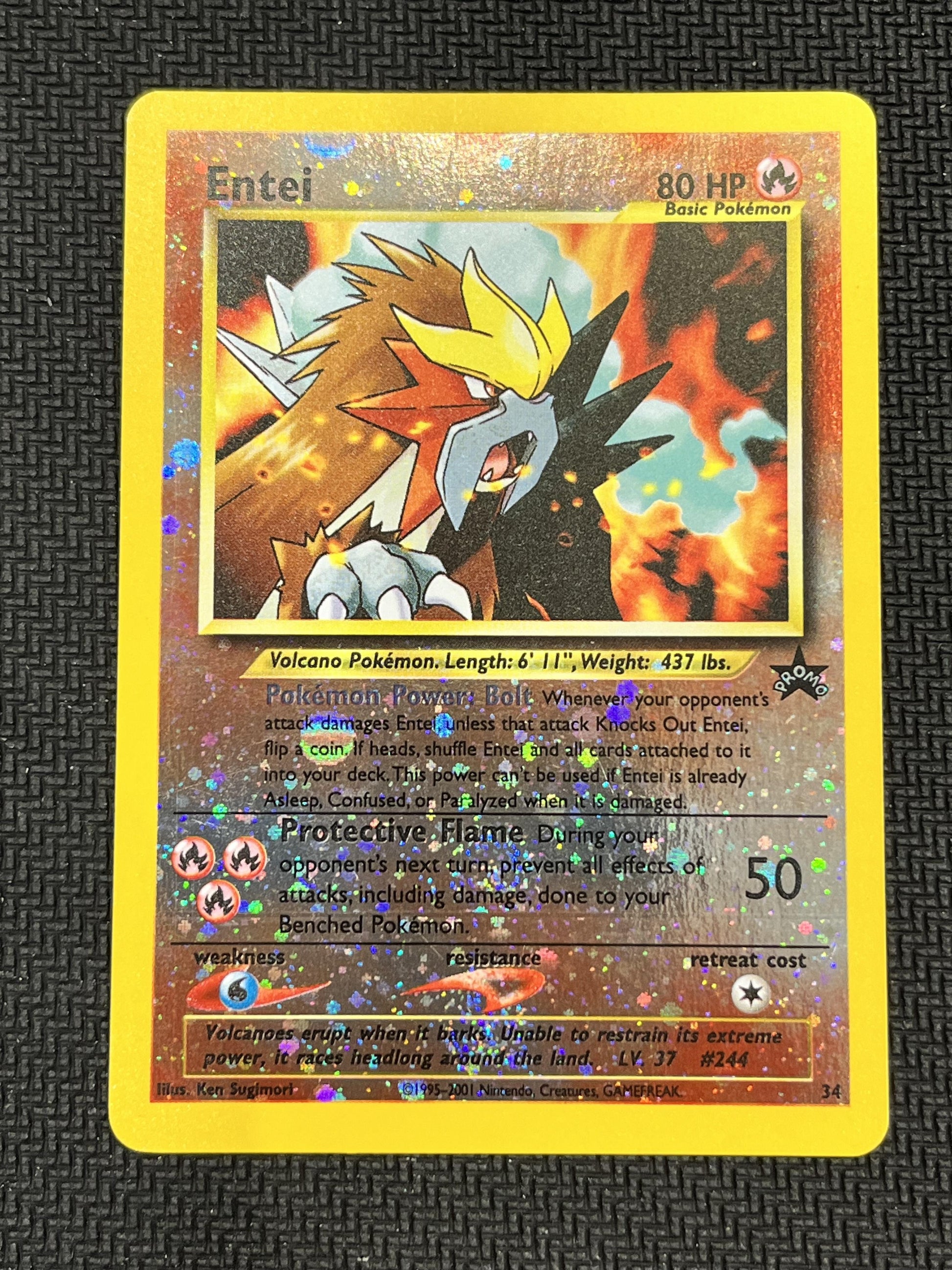 #34/53 Entei WoTC Promo