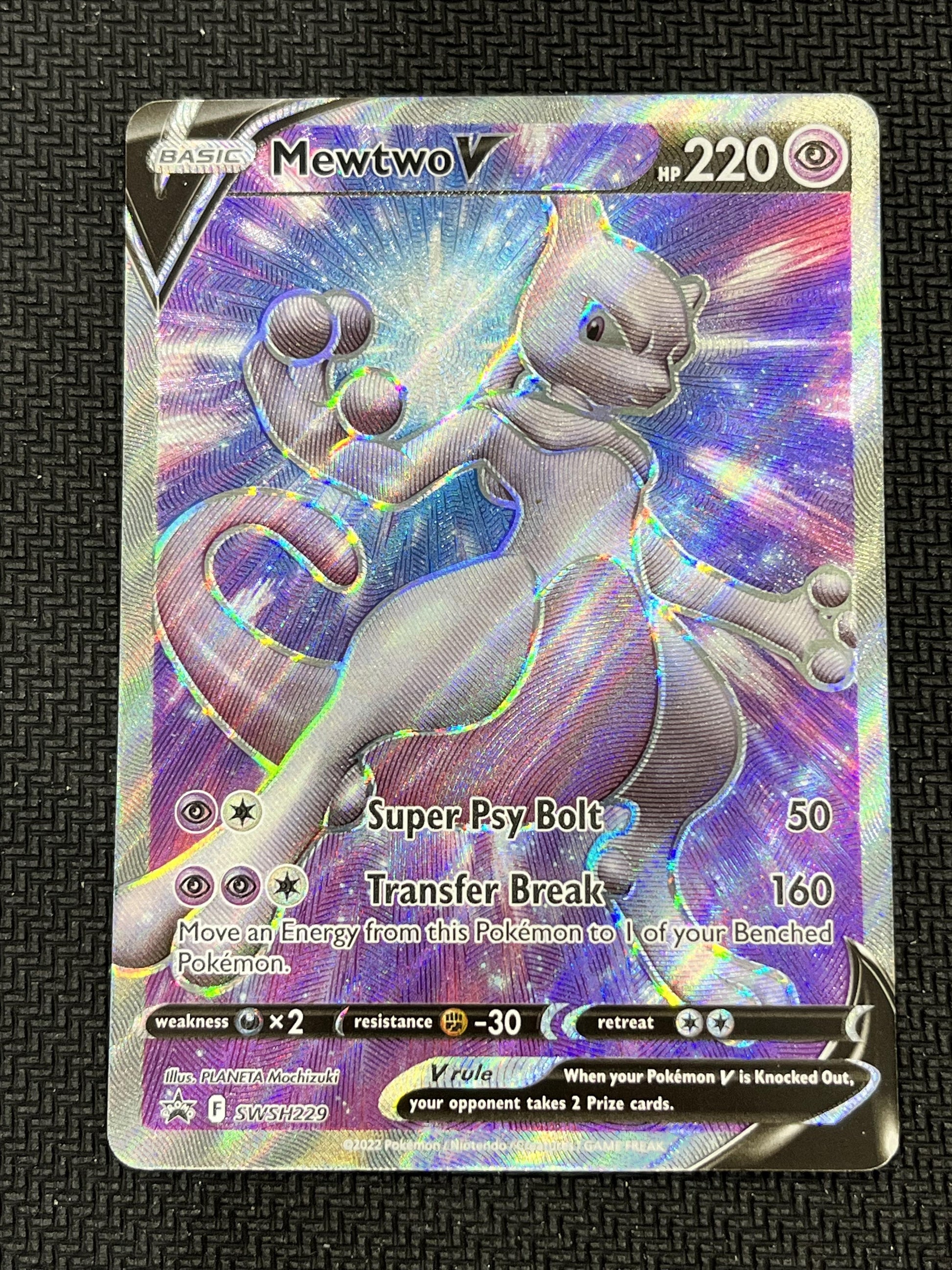 #SWSH229 Mewtwo V SWSH: Sword & Shield Promo Cards