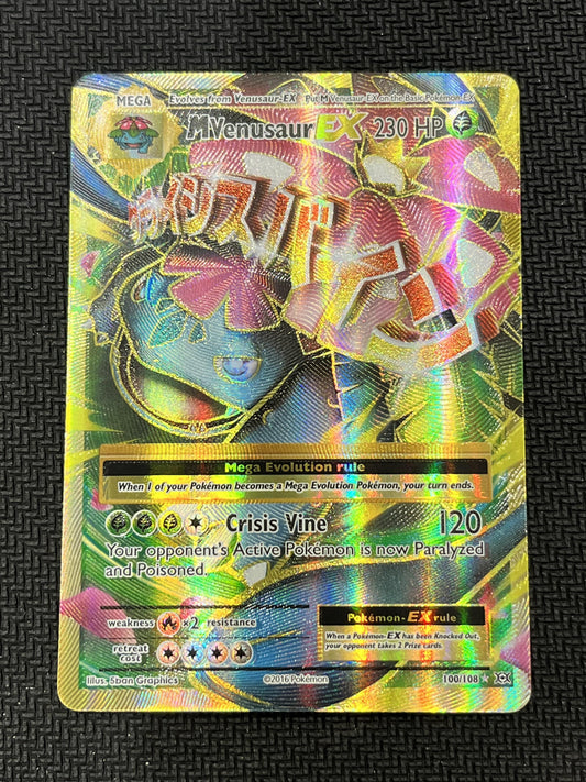 #100/108 M Venusaur EX (Full Art) XY - Evolutions