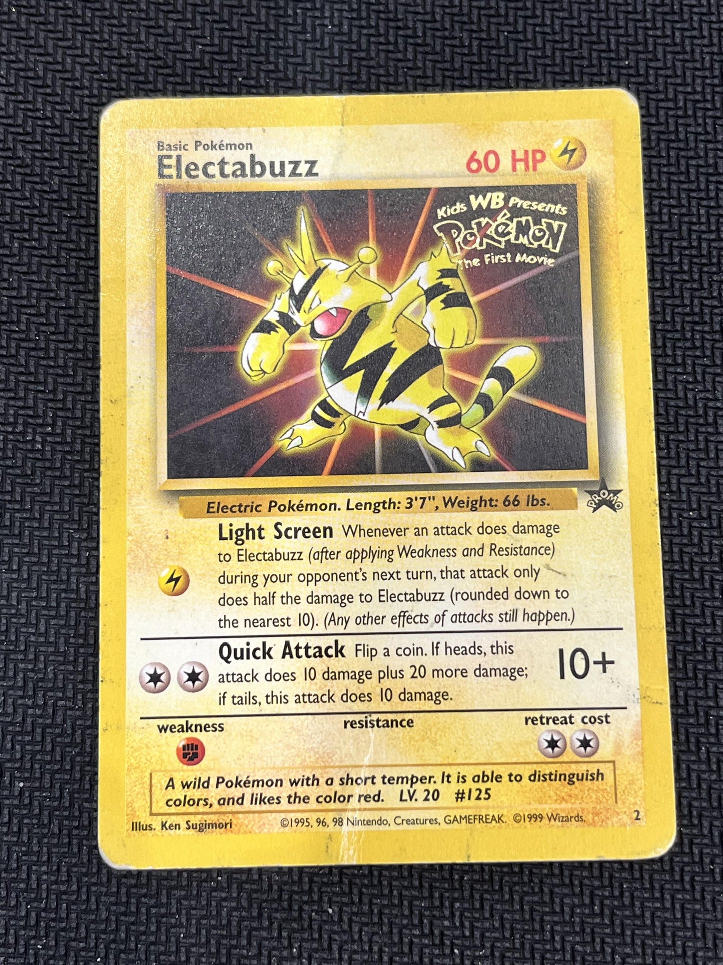 #02/53 Electabuzz (Movie Promo) WoTC Promo