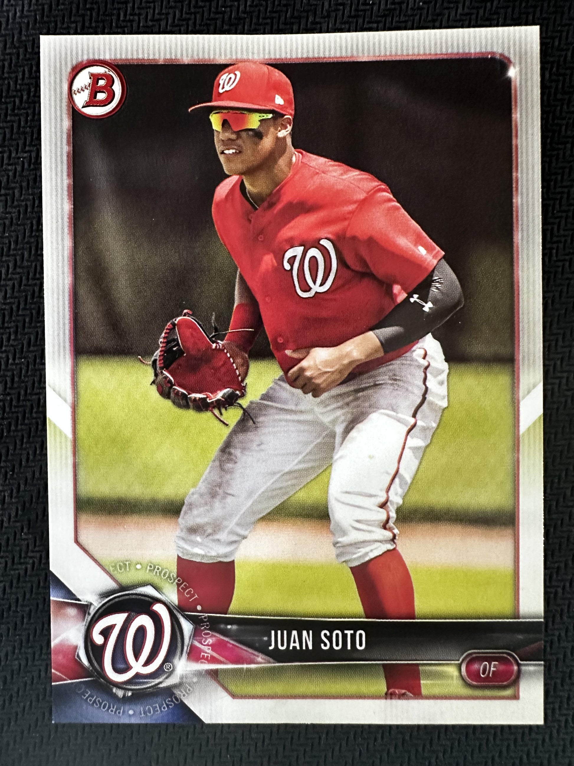 #BP52 Juan Soto 2018 Bowman Washington Nationals sports Prospects