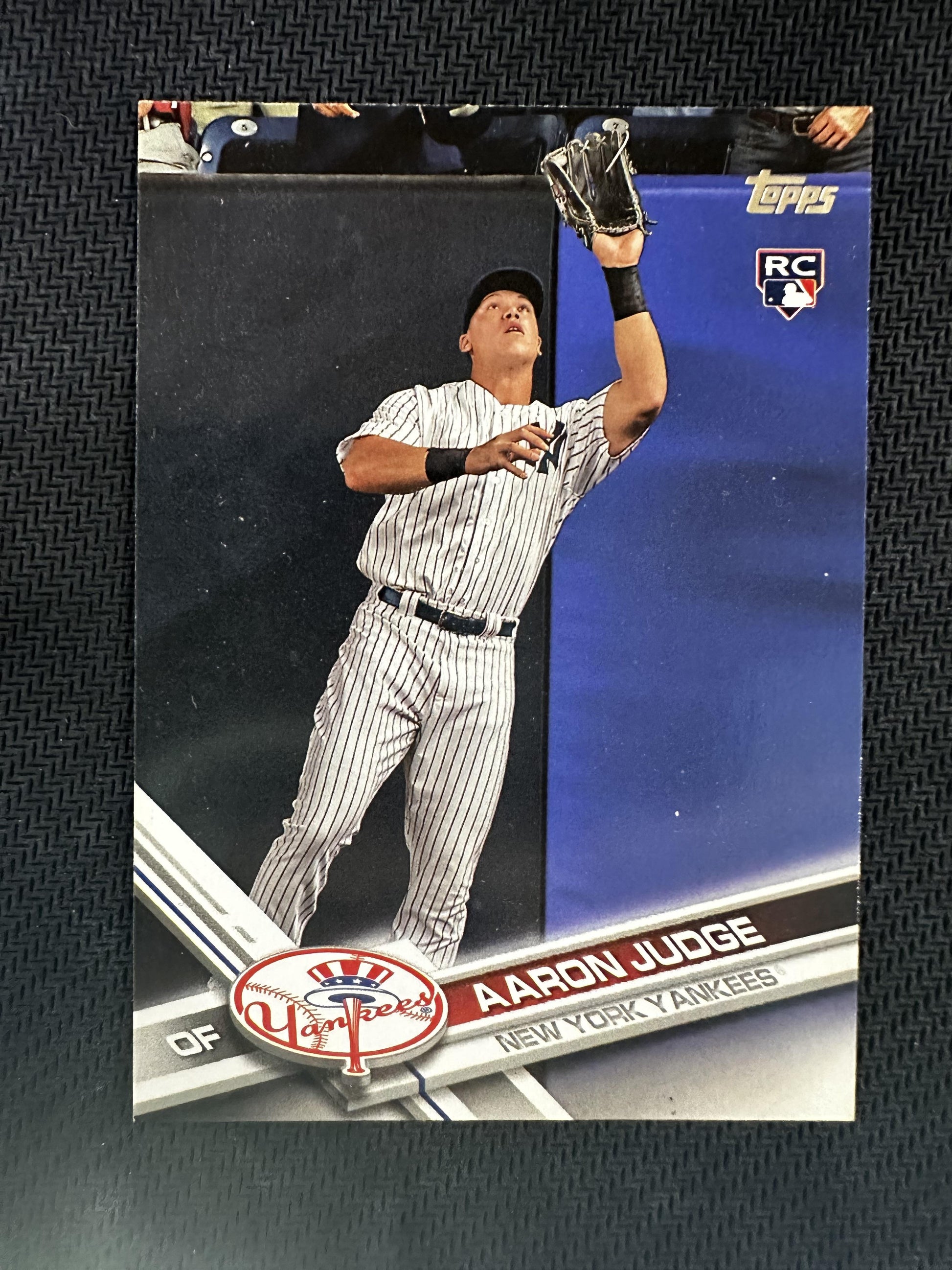 #287a Aaron Judge 2017 Topps RC Rookie New York Yankees sports