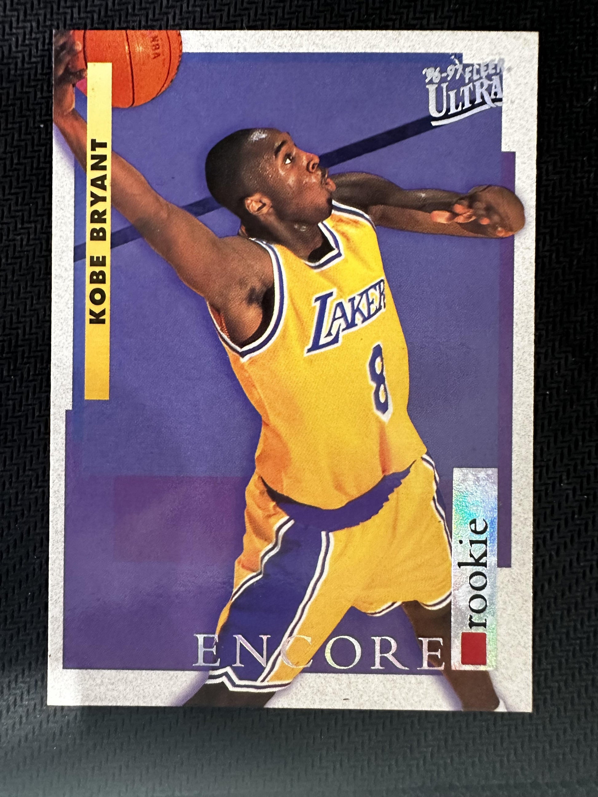 #266 Kobe Bryant 1996-97 Ultra Los Angeles Lakers sports