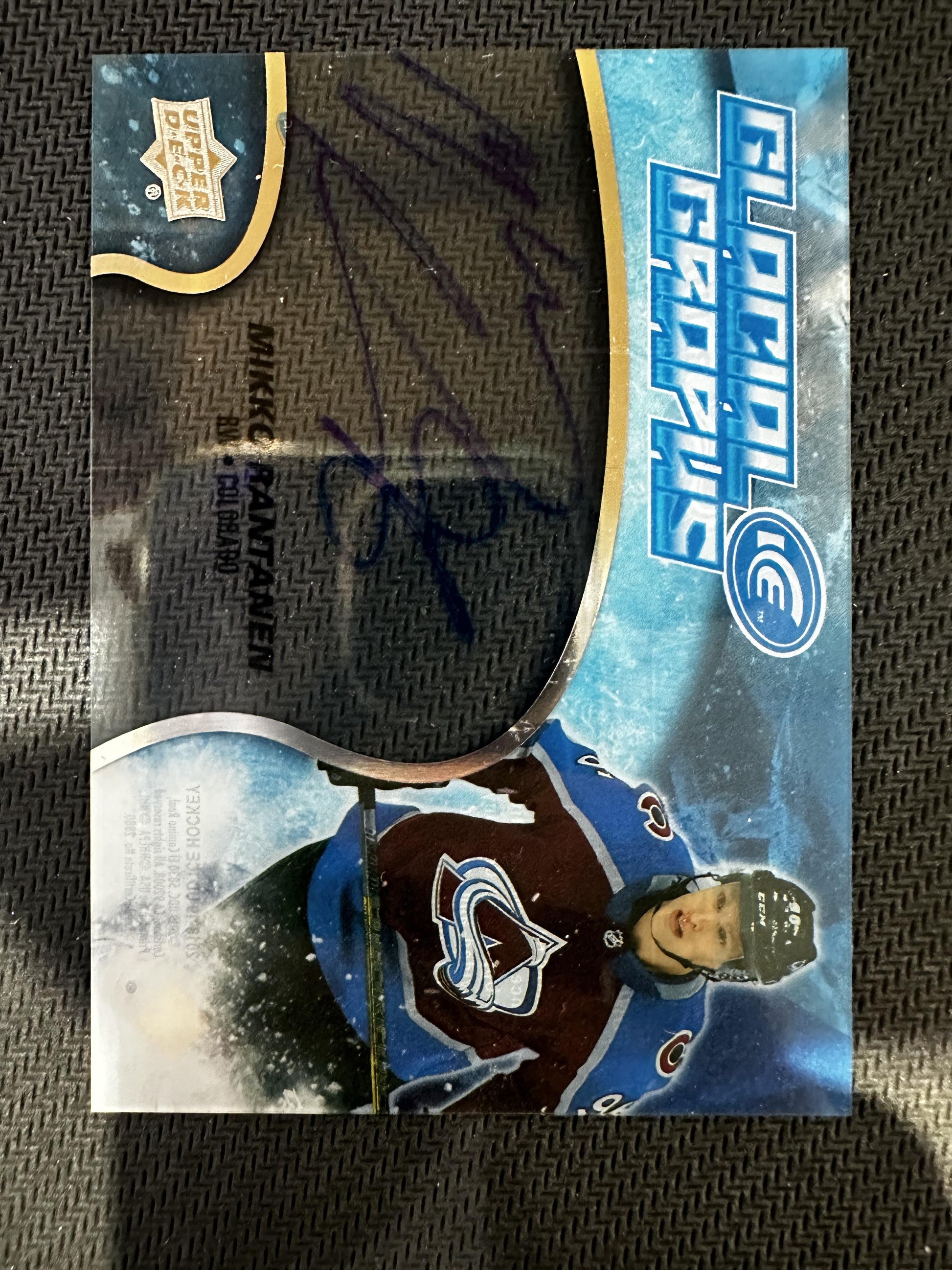 #GG-MR Mikko Rantanen 2019-20 Upper Deck Ice Auto Colorado Avalanche Ice Update