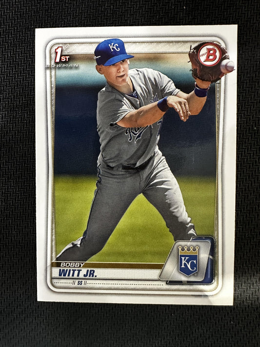 #BP-25 Bobby Witt Jr. 2020 Bowman Kansas City Royals sports Prospects