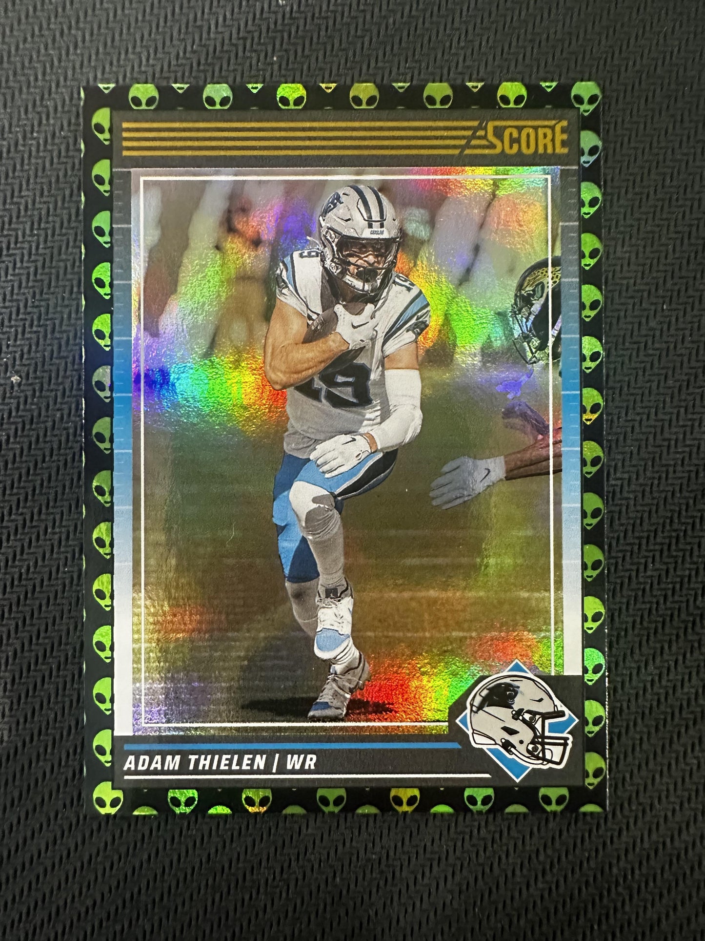 #38 Adam Thielen 2024 Score Carolina Panthers sports Extraterrestrial