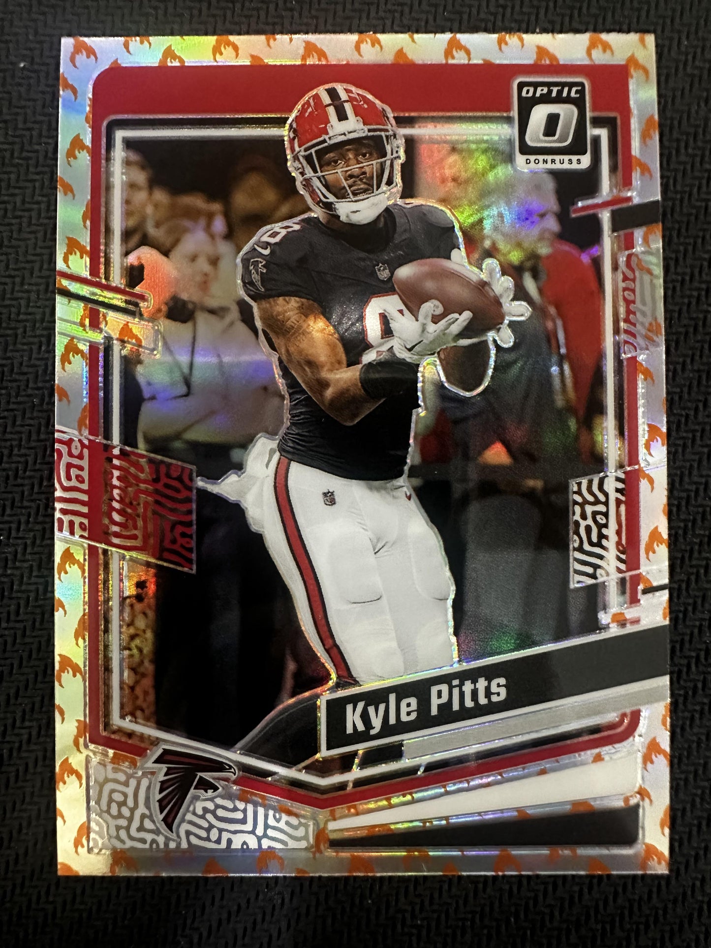 #11 Kyle Pitts 2023 Donruss Optic sports Fire