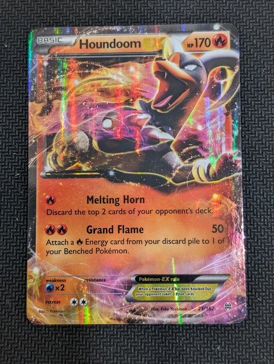 #21/162 Houndoom EX XY - BREAKthrough