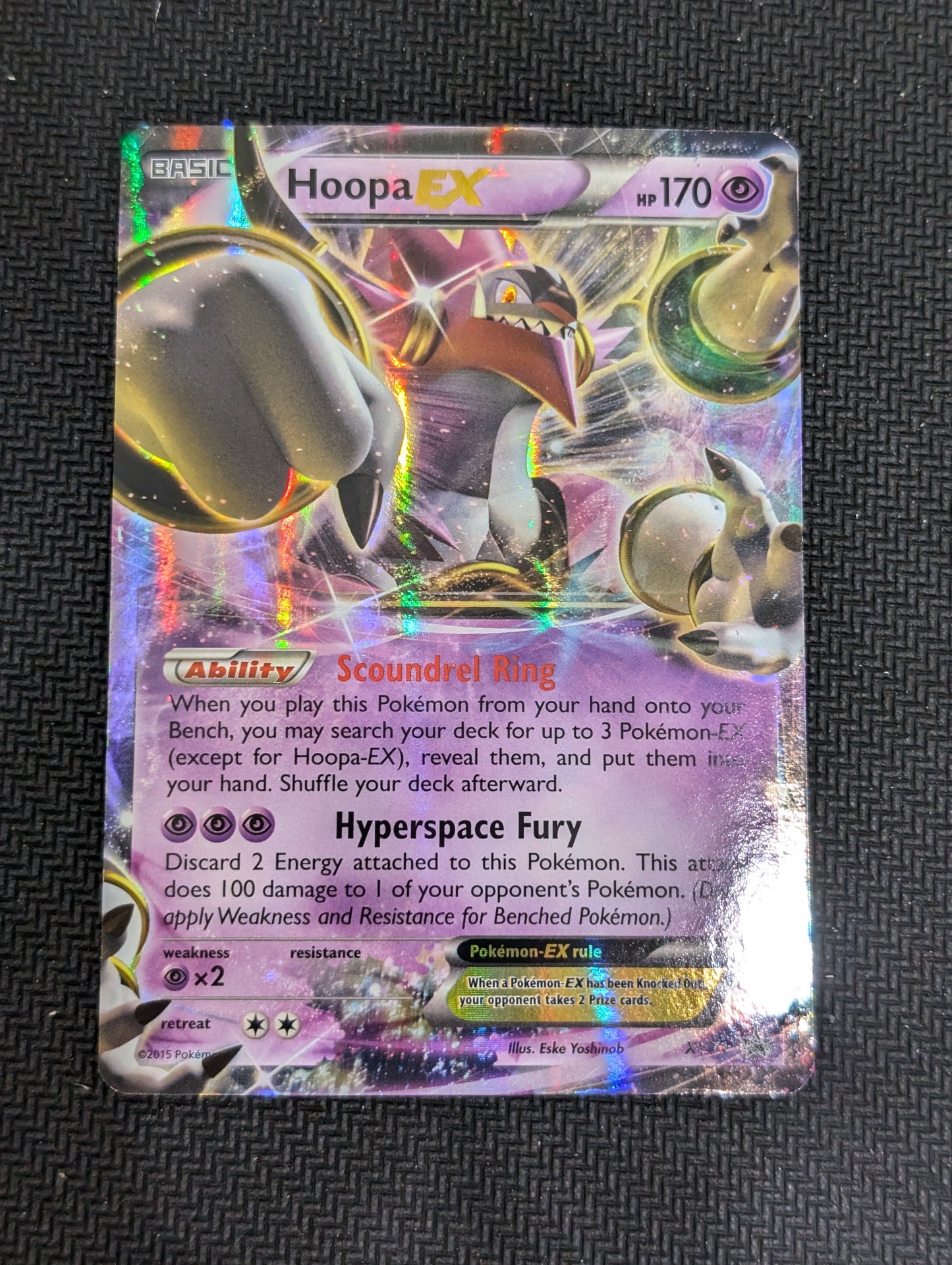 #XY71 Hoopa EX XY Promos