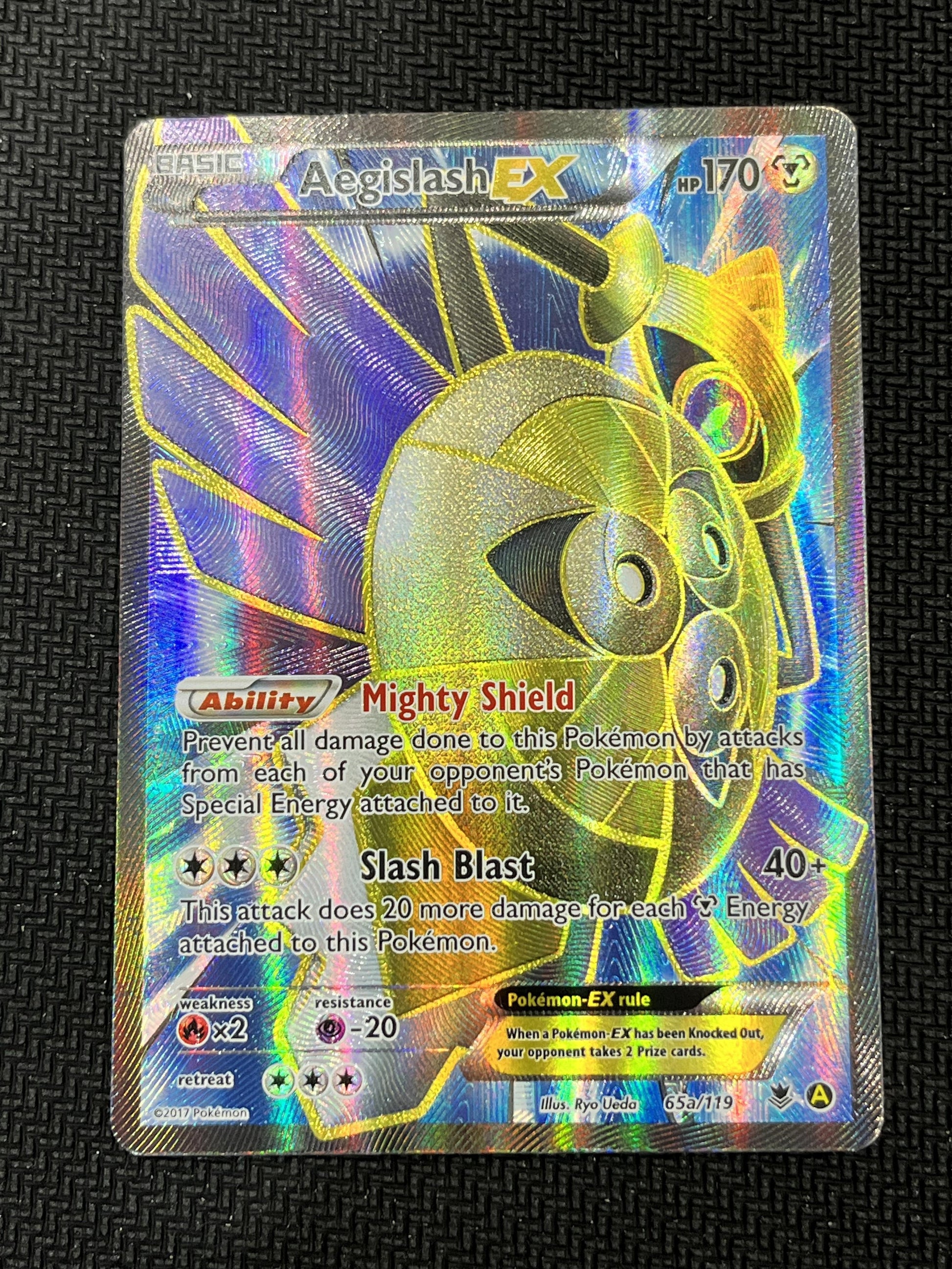 #065a/119 Aegislash EX - 65a/119 Alternate Art Promos