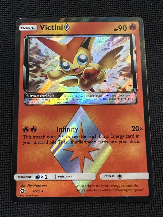 #7/70 Victini Prism Star Dragon Majesty