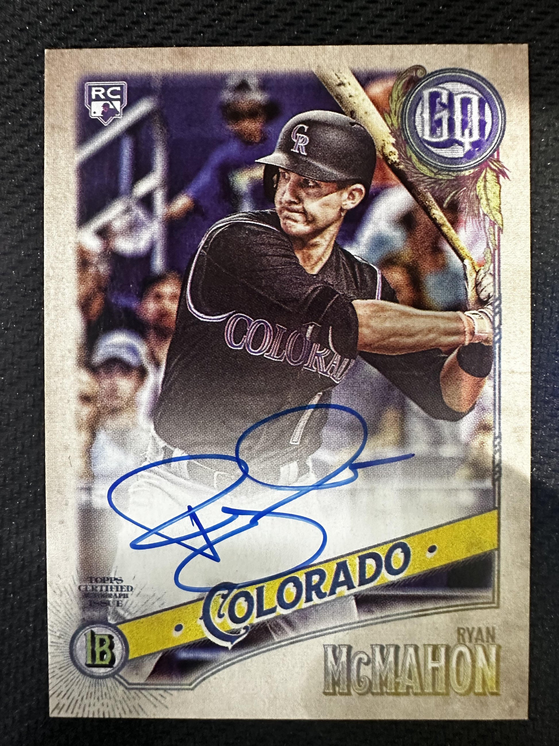 2018 Topps Gypsy Queen #GQA-RM Ryan McMahon Autographs