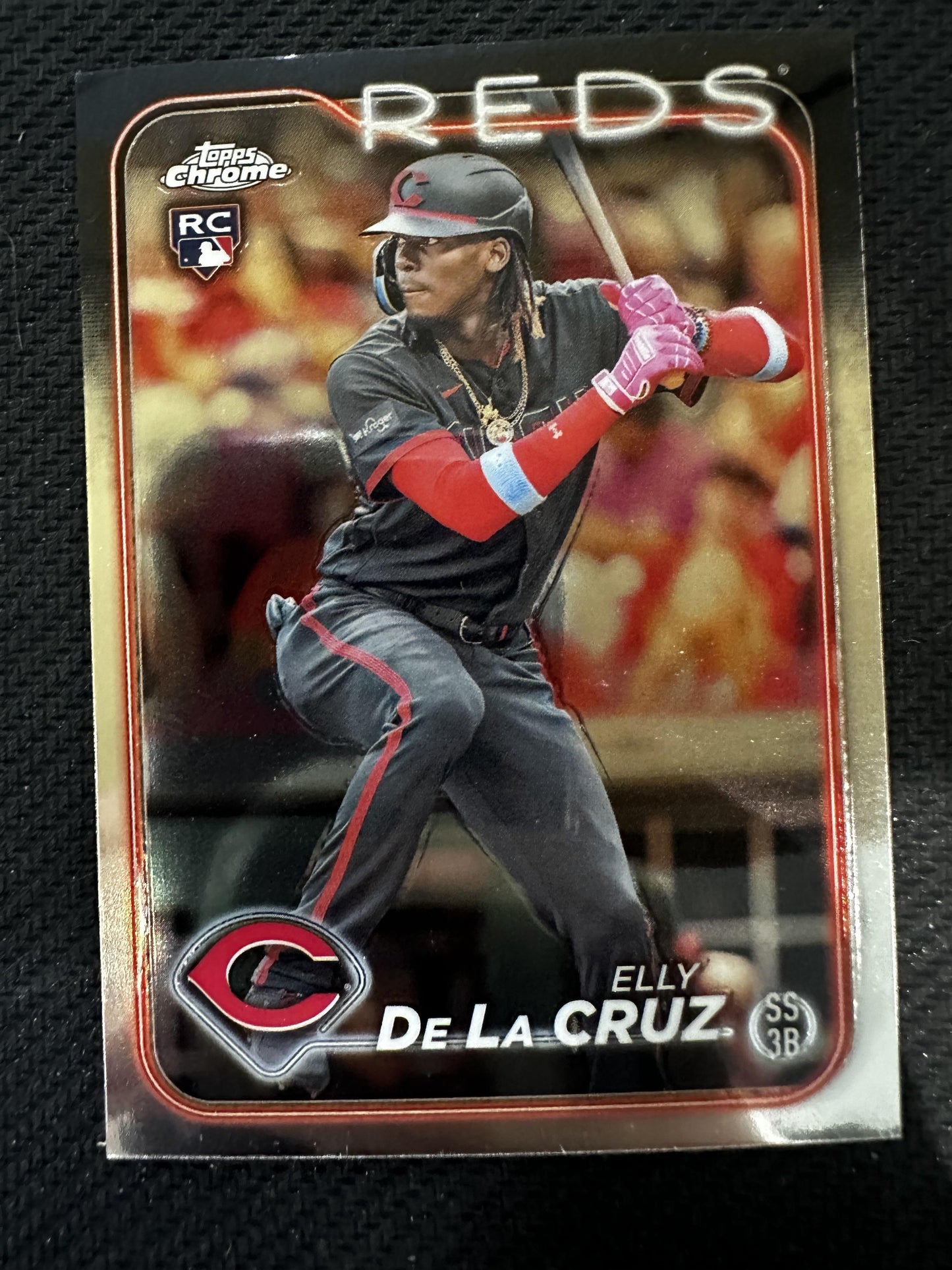 2024 Topps Chrome #44 Elly De La Cruz Refractors