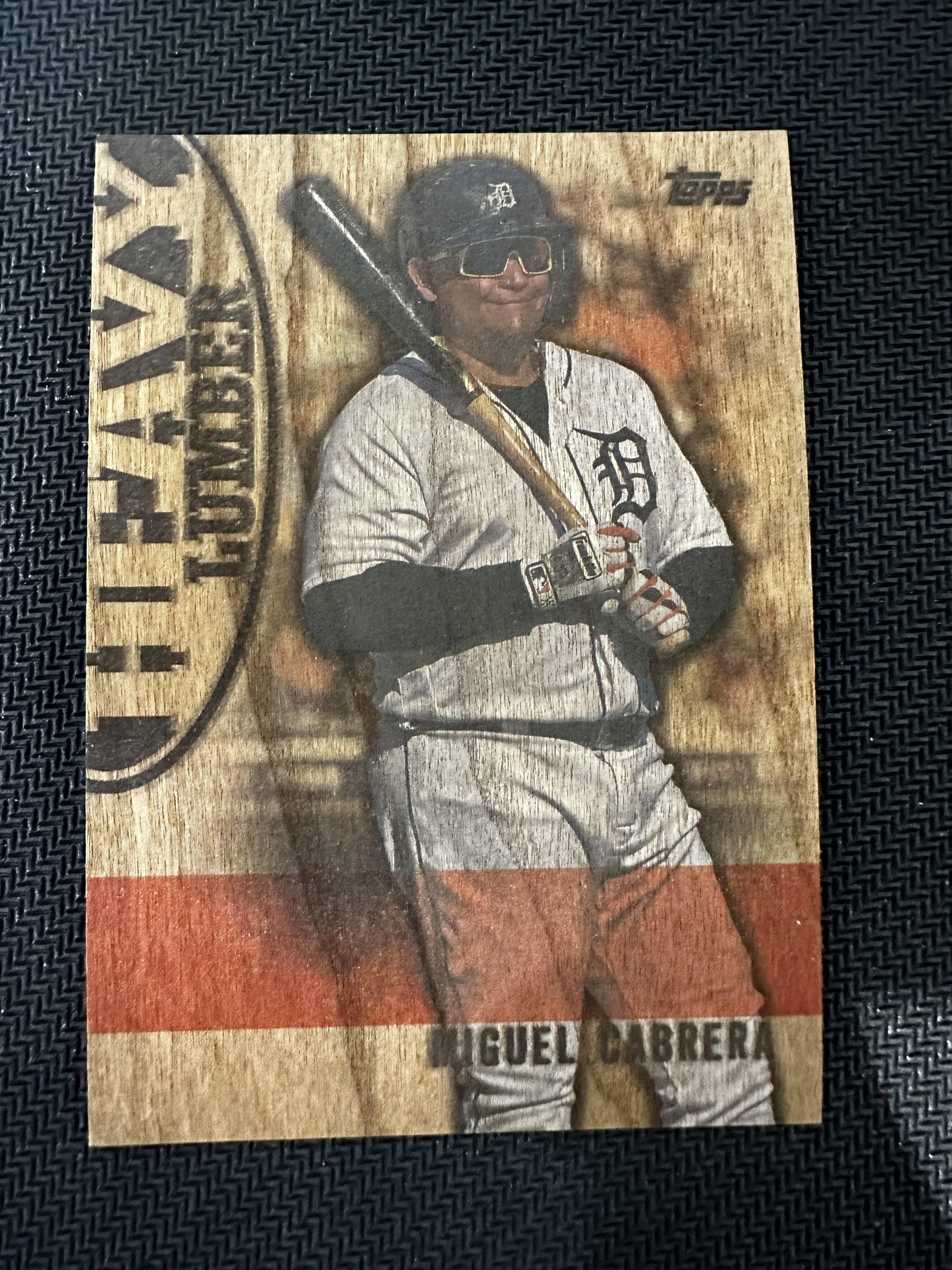 #HL-25 Miguel Cabrera 2024 Topps Detroit Tigers sports Heavy Lumber