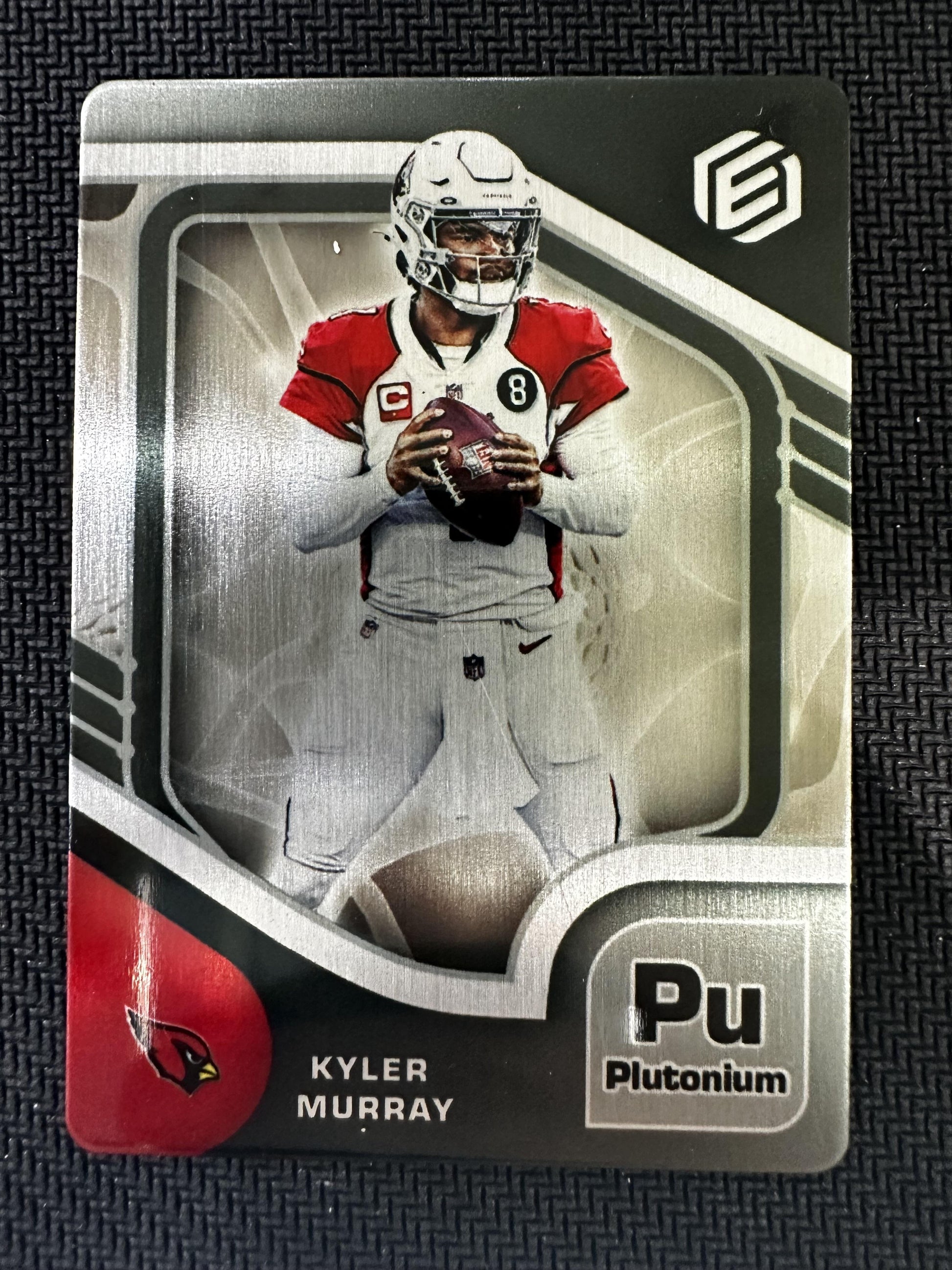 #48 Kyler Murray 2021 Panini Elements SN #/94 Arizona Cardinals Metal Plutonium