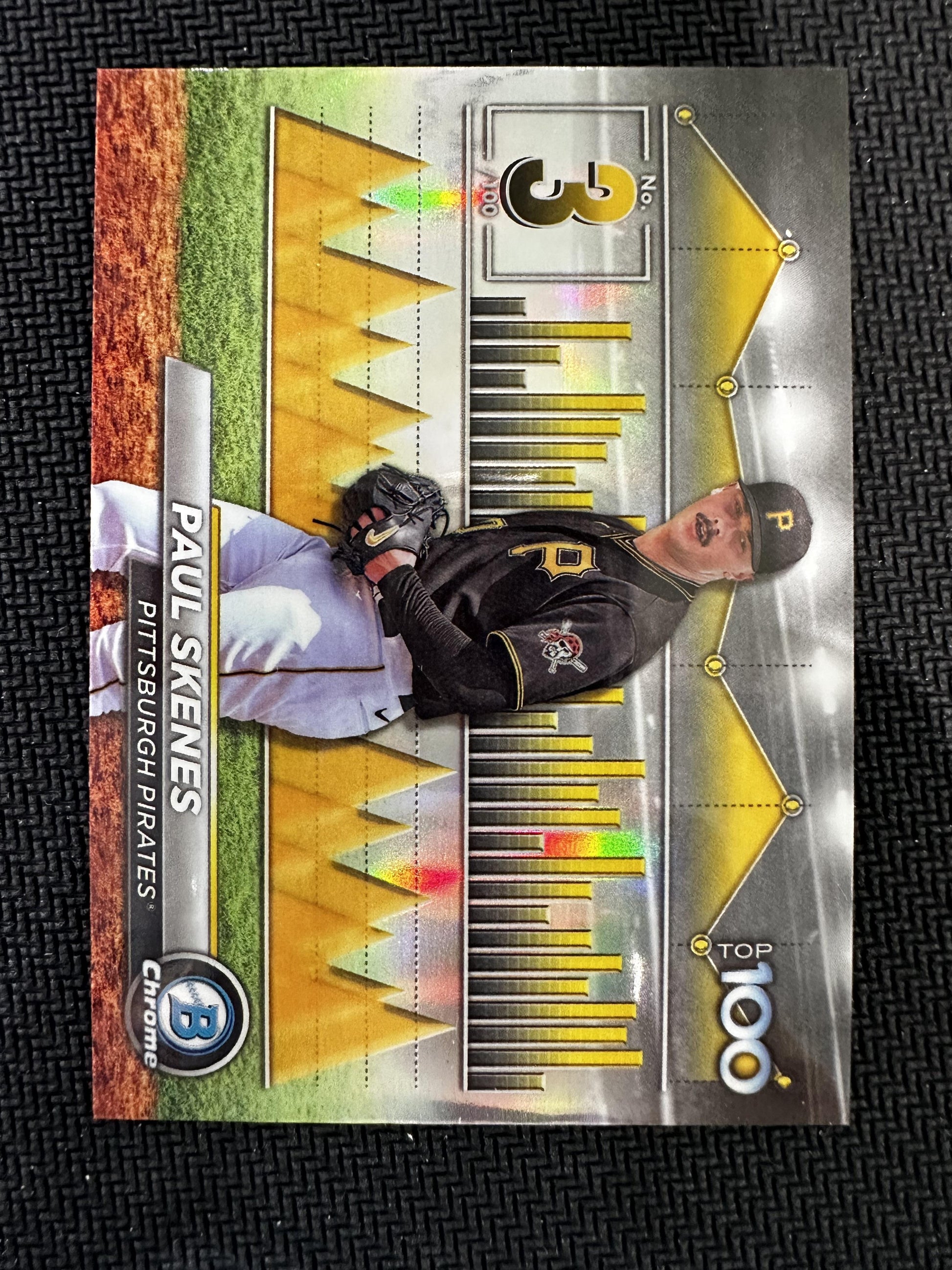 #BTP-3 Paul Skenes 2024 Bowman Pittsburgh Pirates sports Bowman Scouts' Top 100